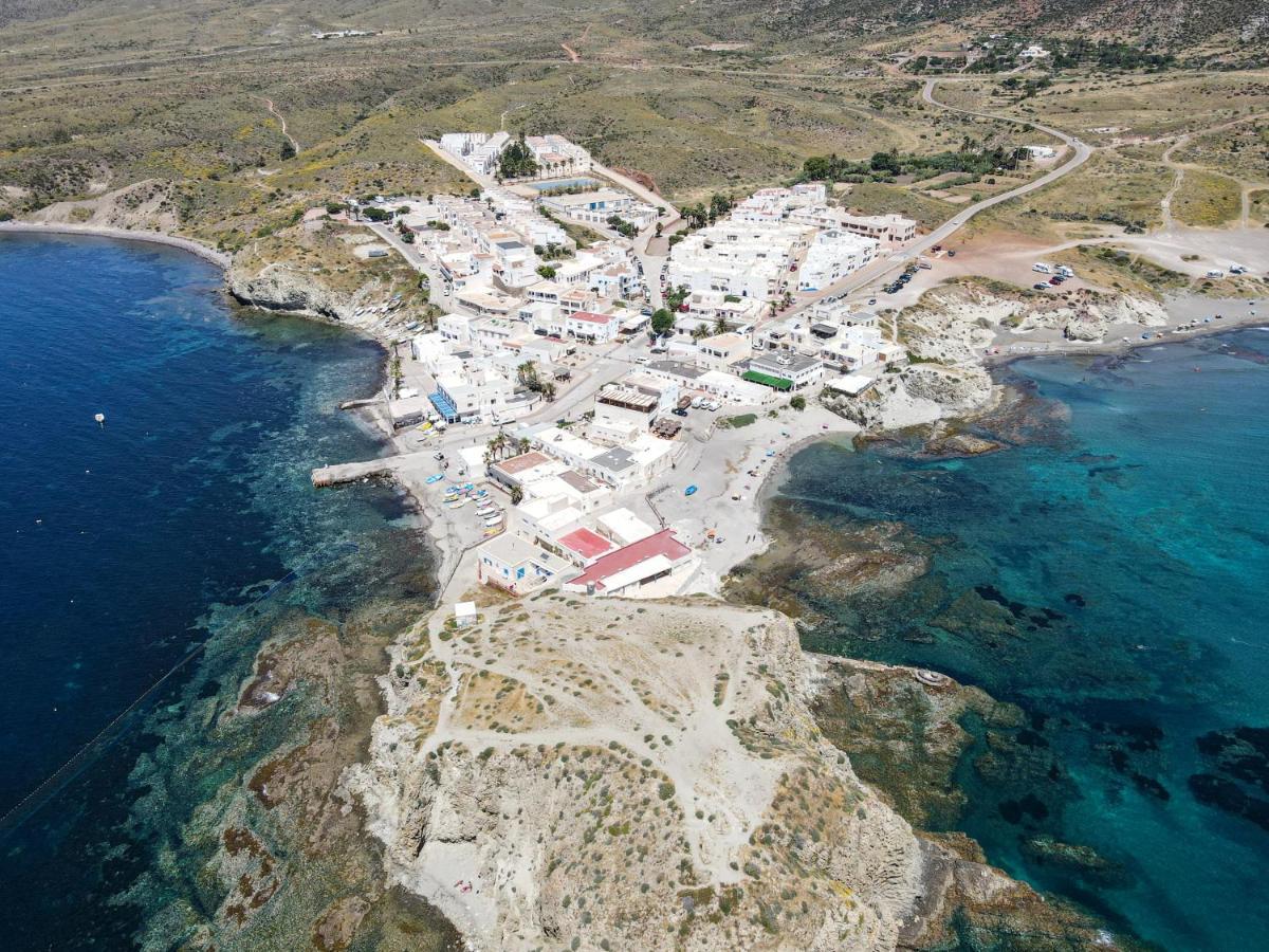 El Velero La Isleta Junto Al Mar Buceo Parking La Isleta del Moro Exterior foto