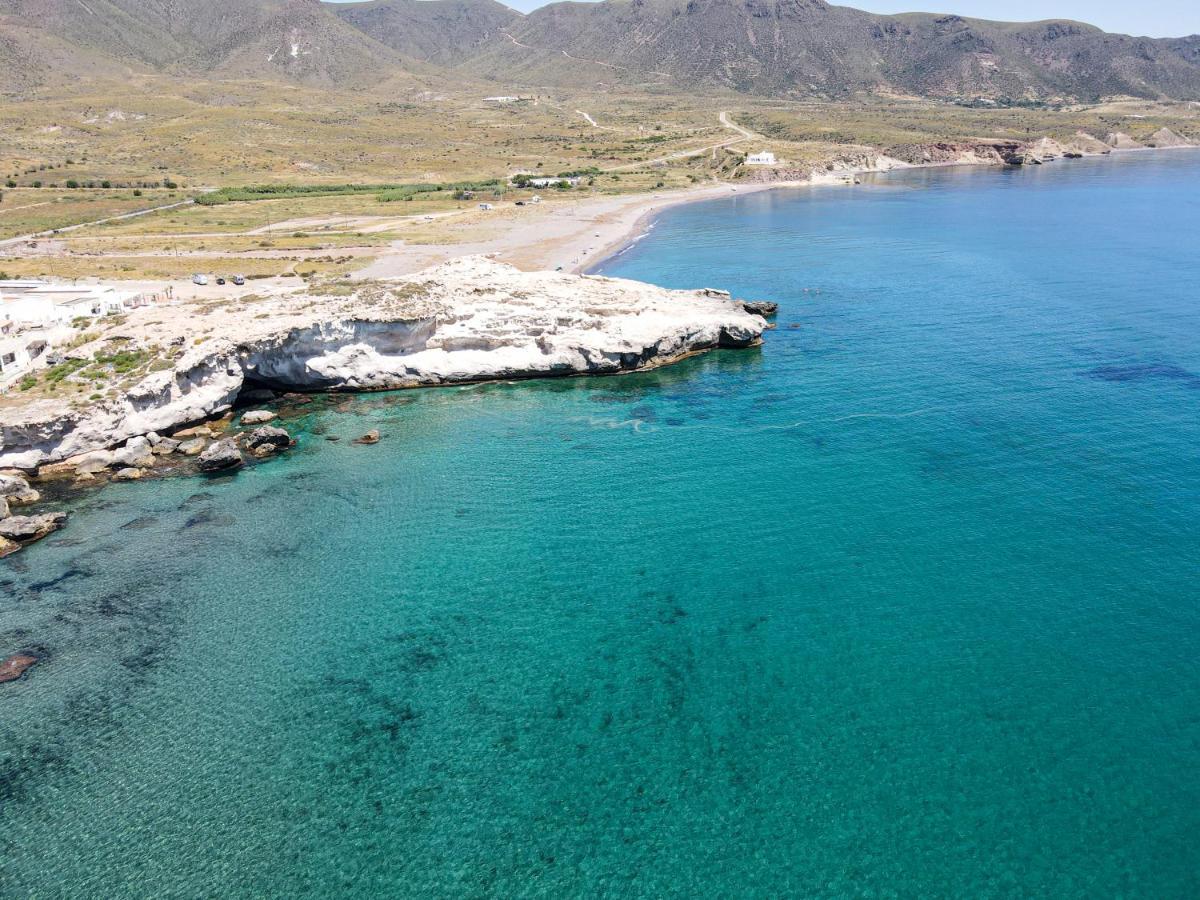 El Velero La Isleta Junto Al Mar Buceo Parking La Isleta del Moro Exterior foto